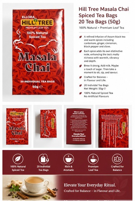Ellora HillTree Masala Tea Bags - Image 4